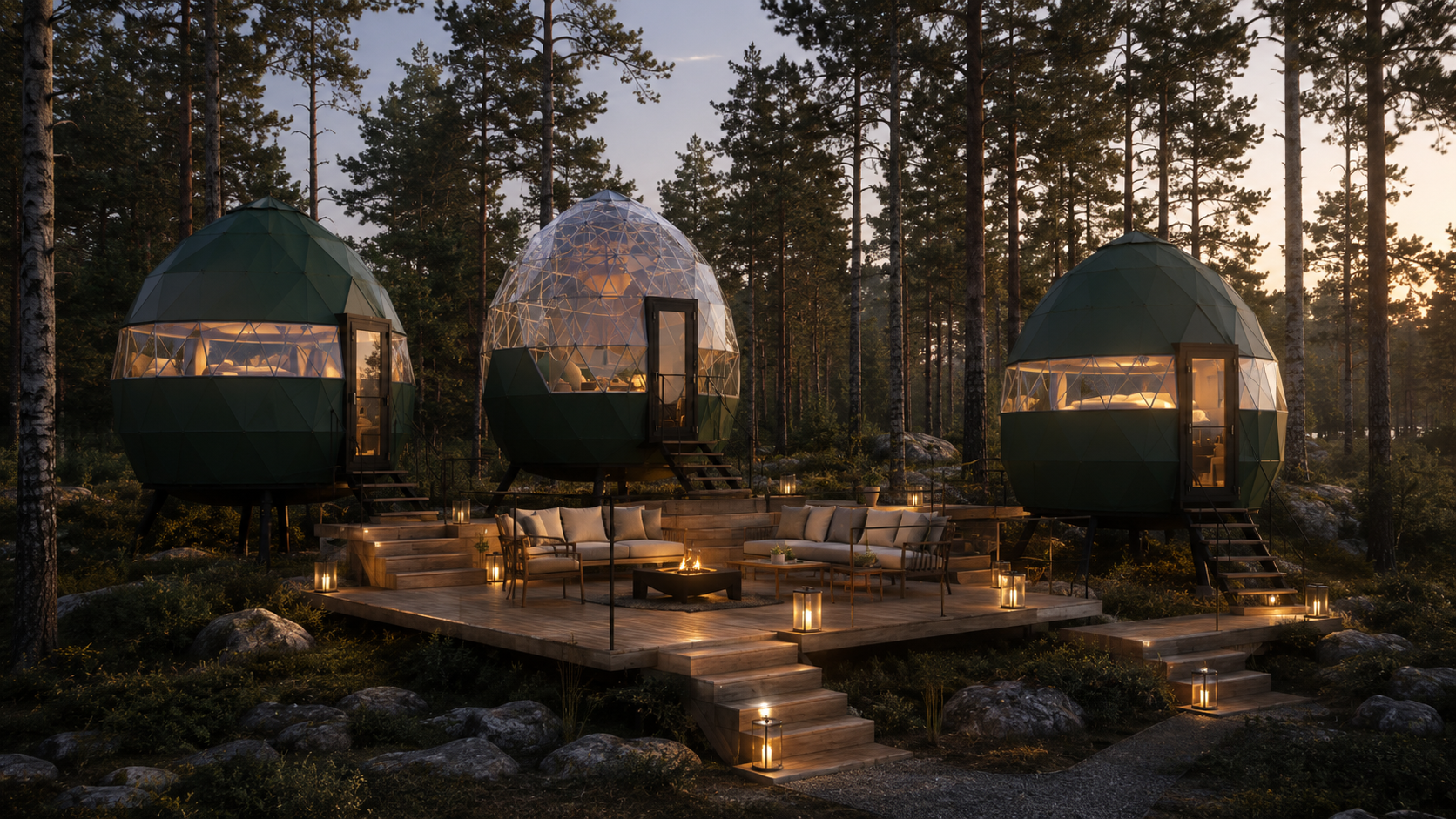 GEODOMAS Crystal Dome capsules